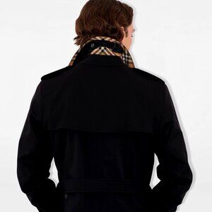 BURBERRY BRIT Men's Mid-Length Trench Coat